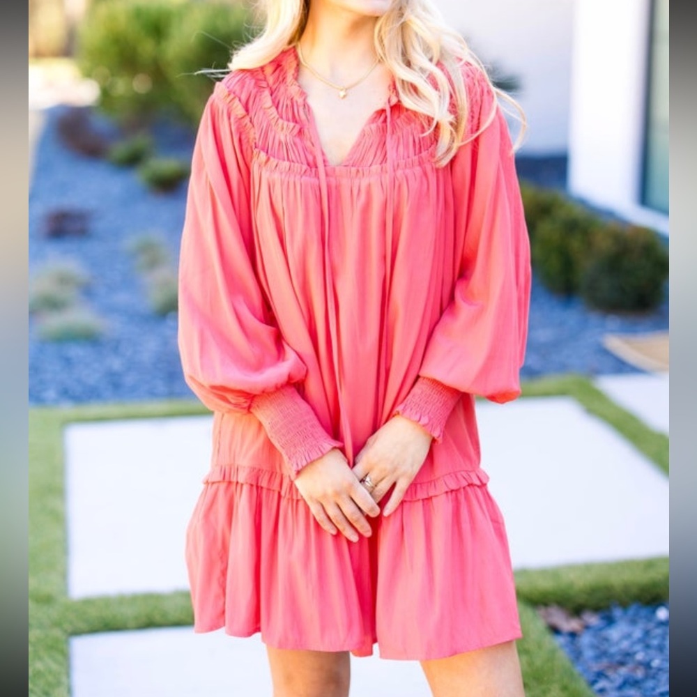 Coral Dress